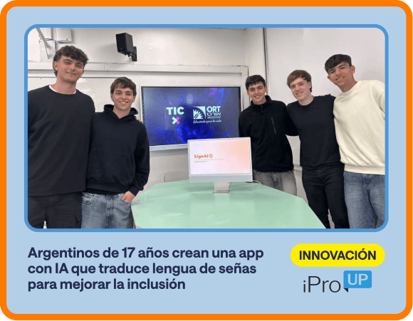 SignAI en las noticias - iProUP